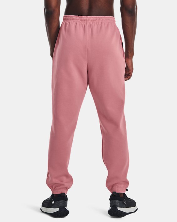 Unisex UA Summit Knit Joggers in Pink image number 1